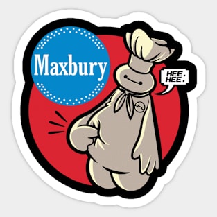 Max bury Sticker